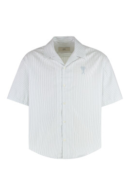 chemise-en-coton-rayee