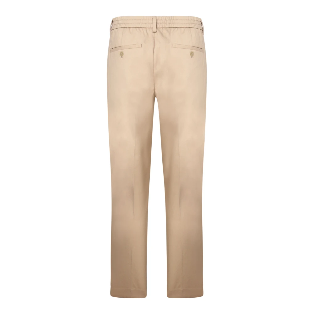 Selected Femme Beige Elastische Taille Broek Beige Heren