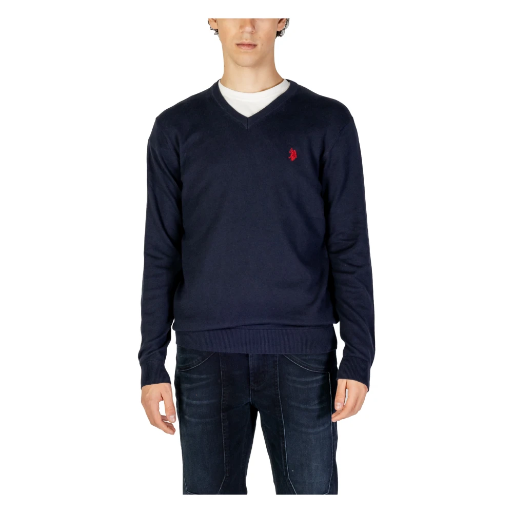 U.s. Polo Assn. Heren Gebreide Kleding Collectie: Herfst Winter Blue Heren
