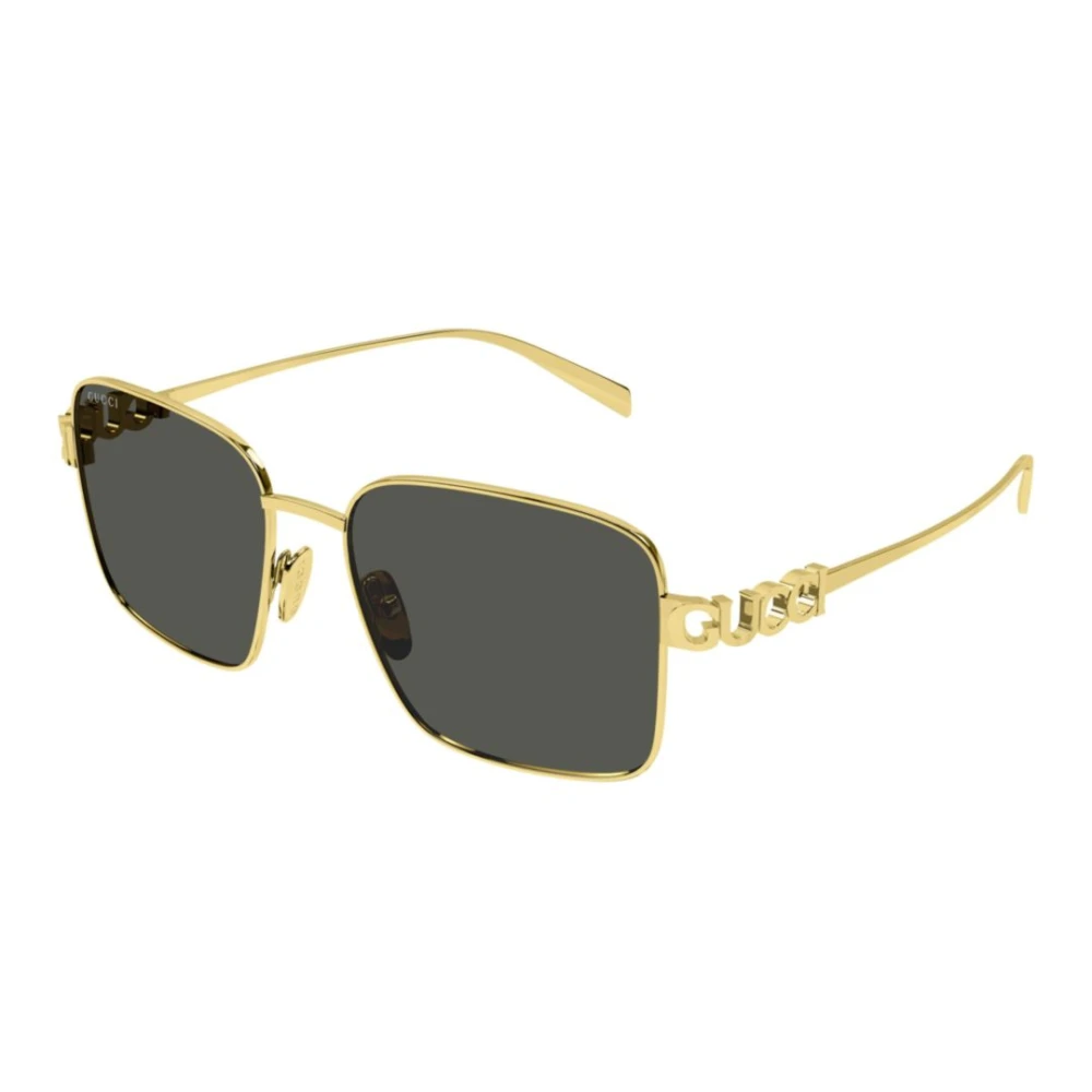 Gucci Unisex Yellow Sunglasses, 54 Mm, Rectangular Frame Sunglasses