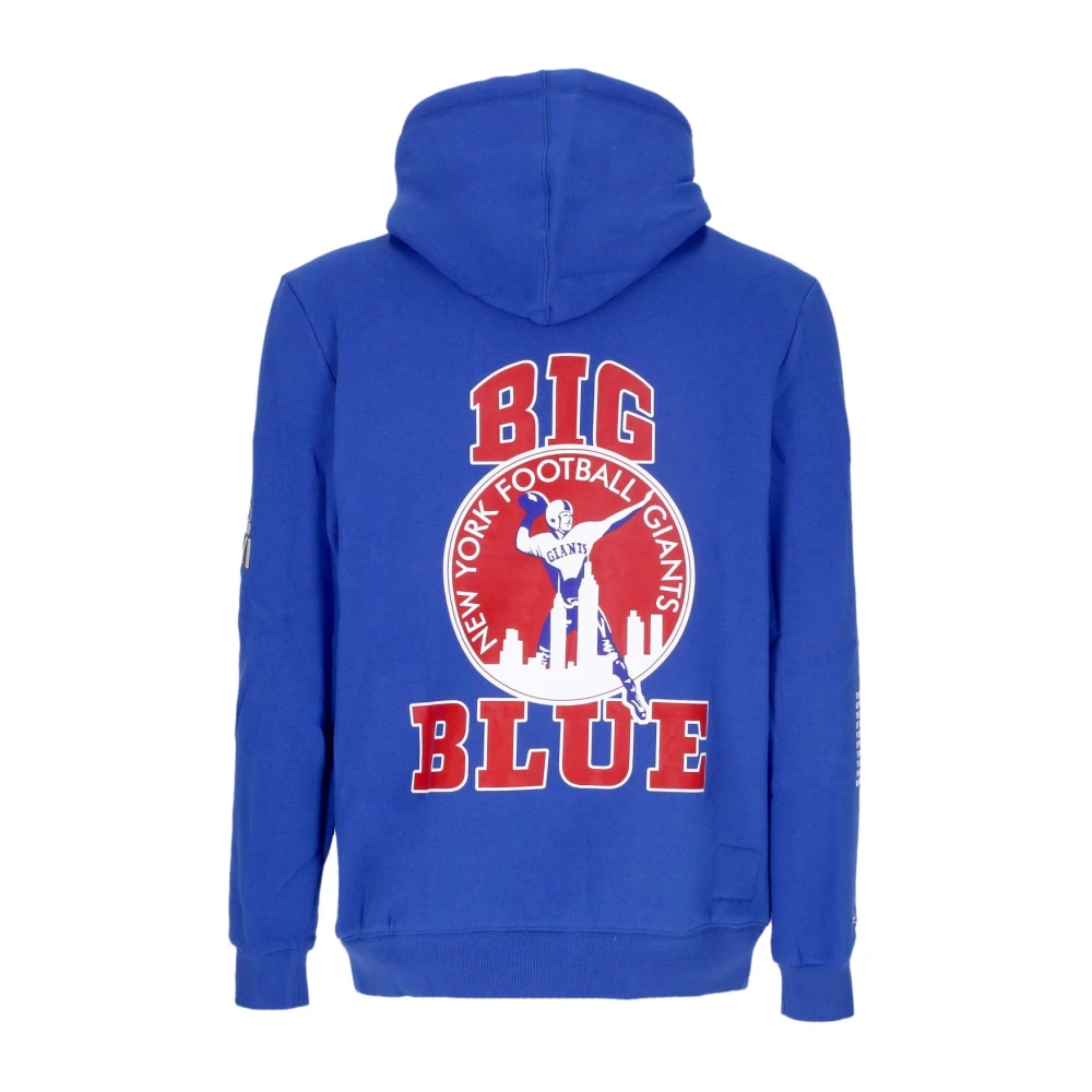 Mitchell & Ness NFL Team Origins Fleece Hoodie Blue Heren