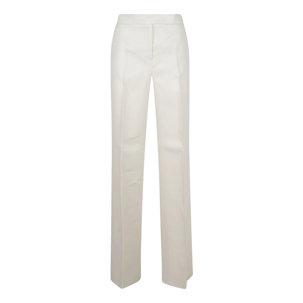 Max Mara Women's Beige Wide Trousers, S, Wide Trousers