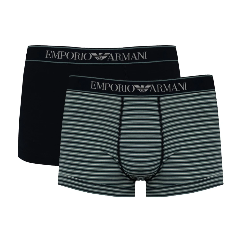 Emporio Armani Stiligt Boxershorts Set Multicolor, Herr