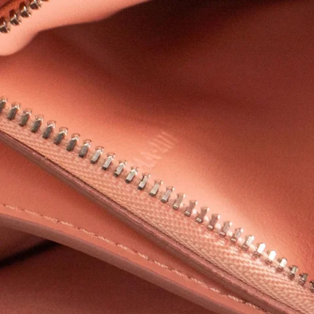 Celine Vintage Pre-owned Leather celine-bags Pink Dames