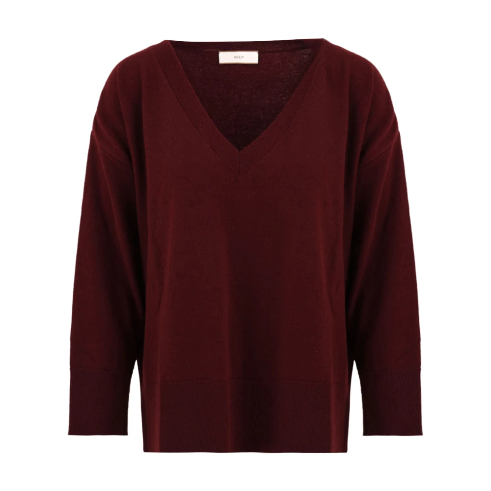 Akep Röd Homer Detail Sweater
