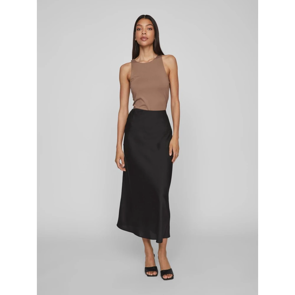 Vila Elegante Ellette Donna Rok Black Dames