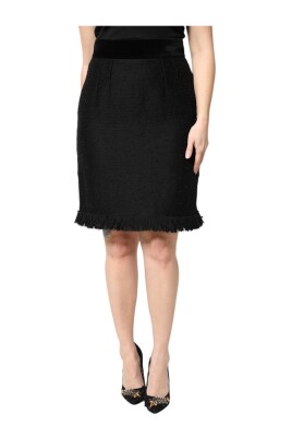 fringe-high-waist-pencil-mini-skirt