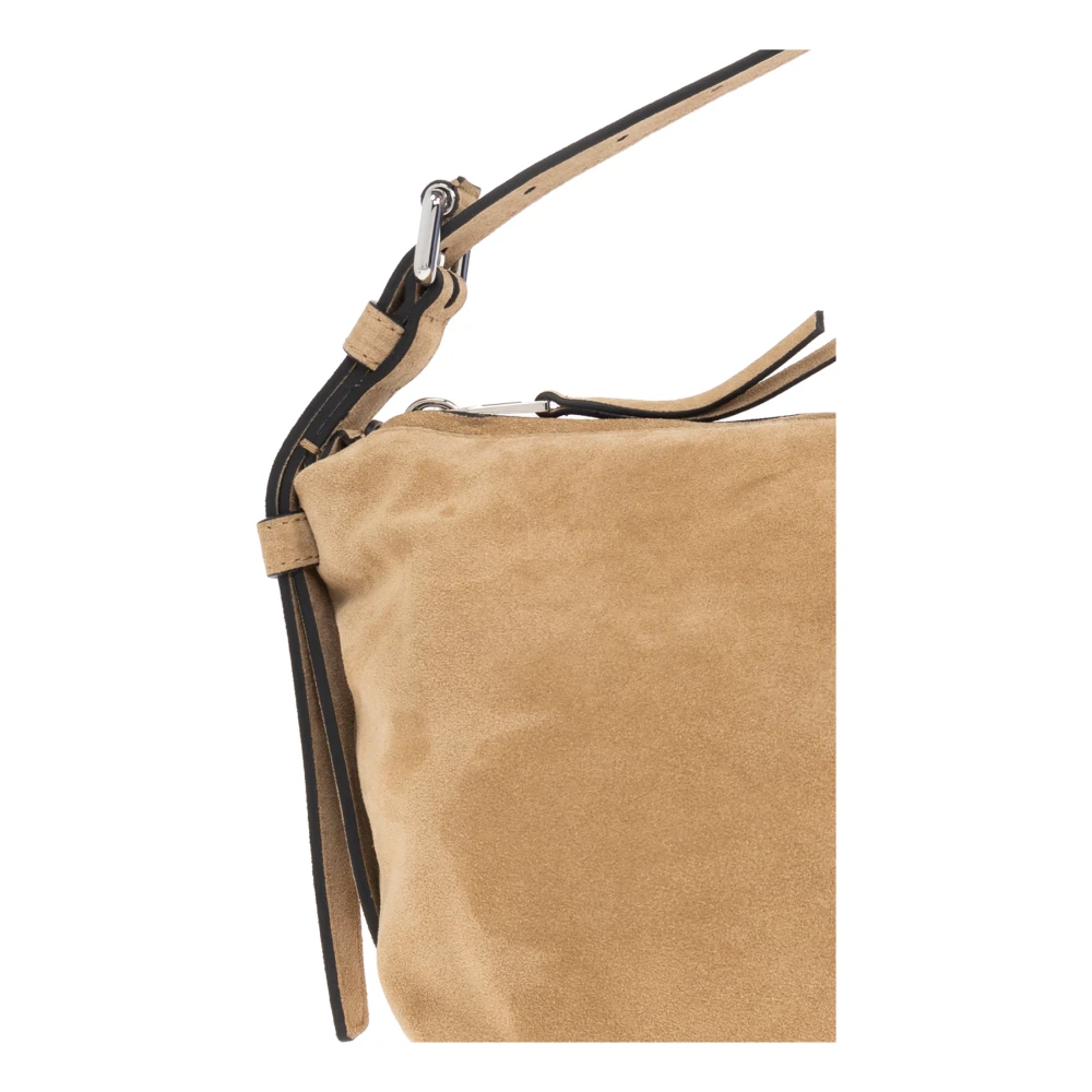 Moschino Suède schoudertas Beige Dames