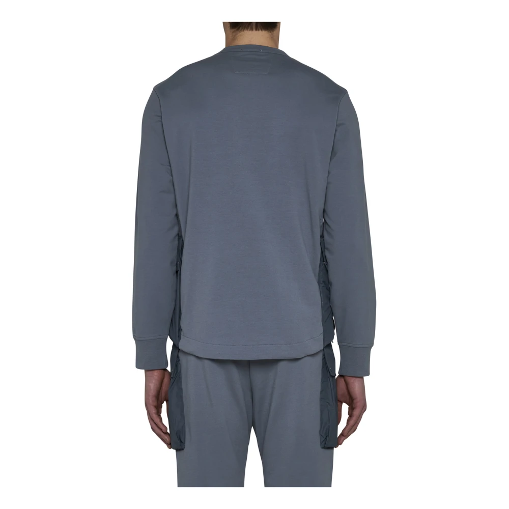 C.P. Company Metropolis Sweater Blauw-Grijs Jersey Textuur Blue Heren