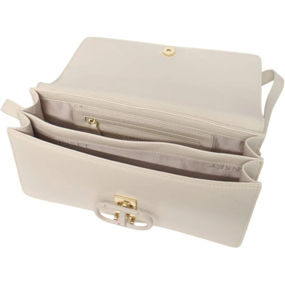 Twinset Beige Schoudertas Delicate Stijl Beige Dames