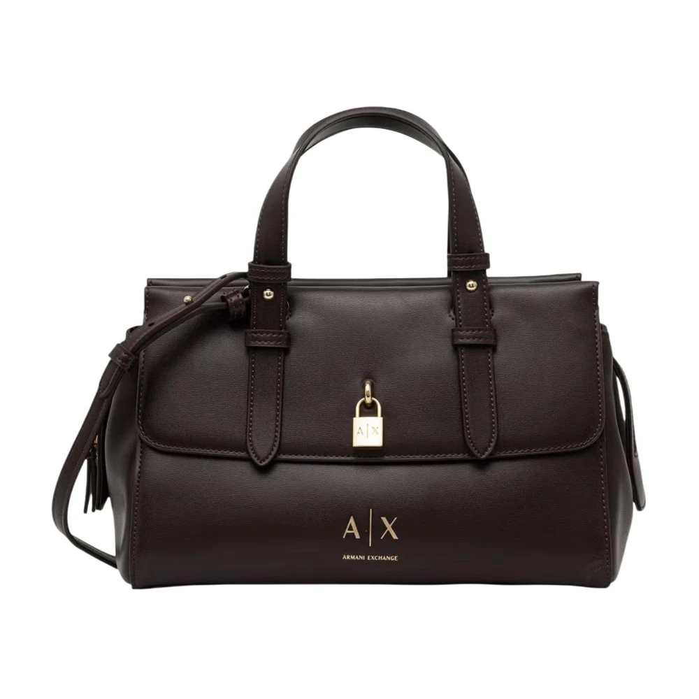 Armani Exchange , Handbags, Female, Brown, One Size, Small Shoulder Bag