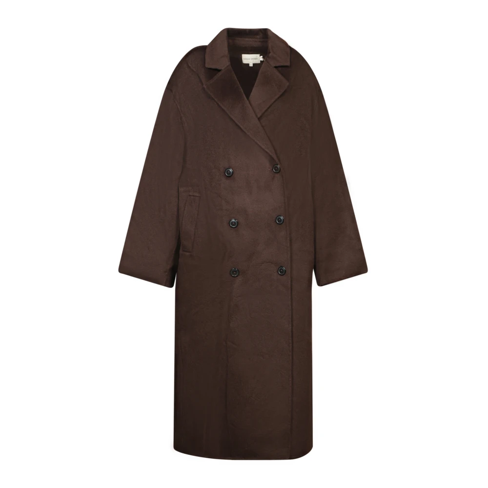 Loulou Studio Bruine Jas voor Vrouwen Aw24 Brown Dames