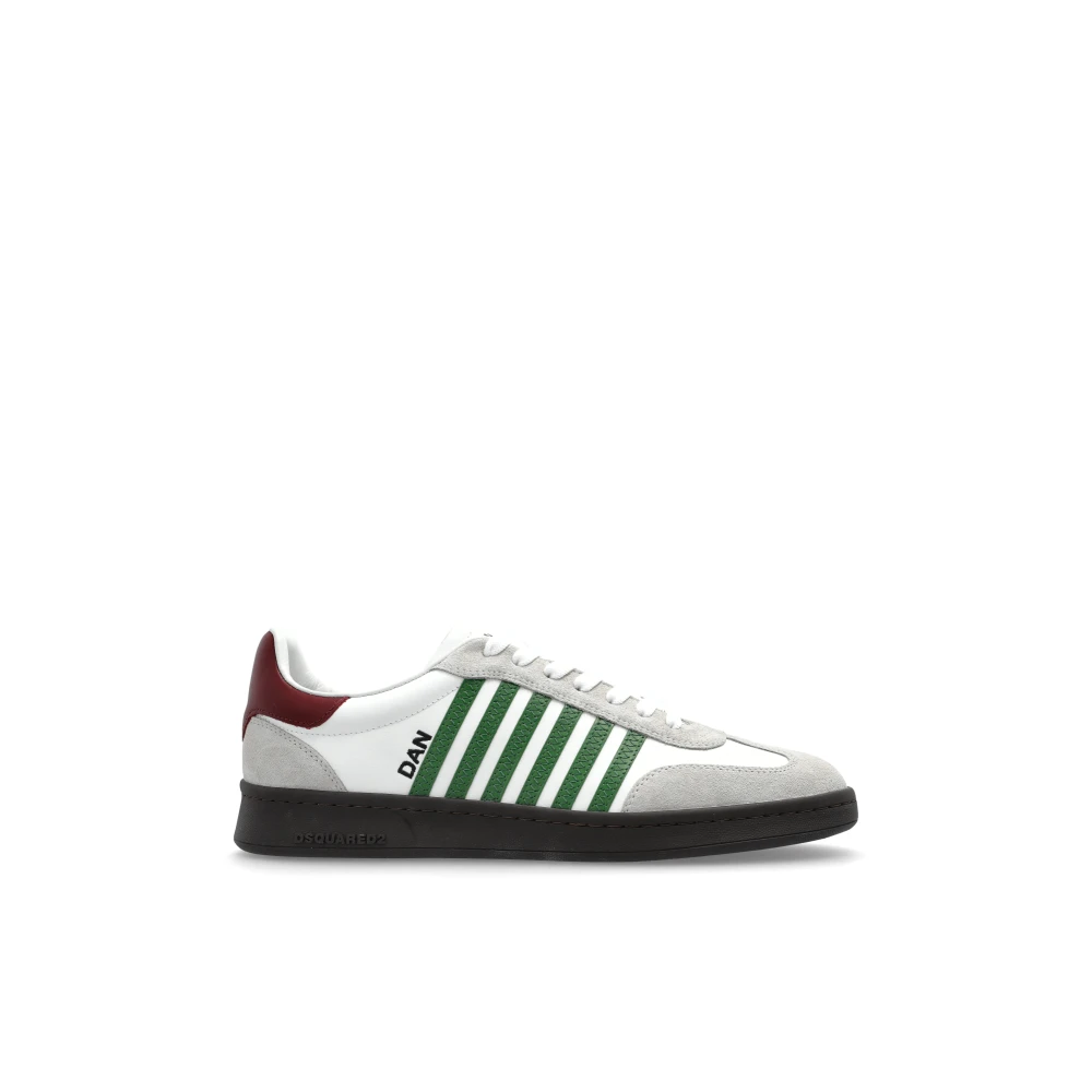 Dsquared2 Men's White Sports Shoes Boxer - Sneakers - 6 Uk - Shoes