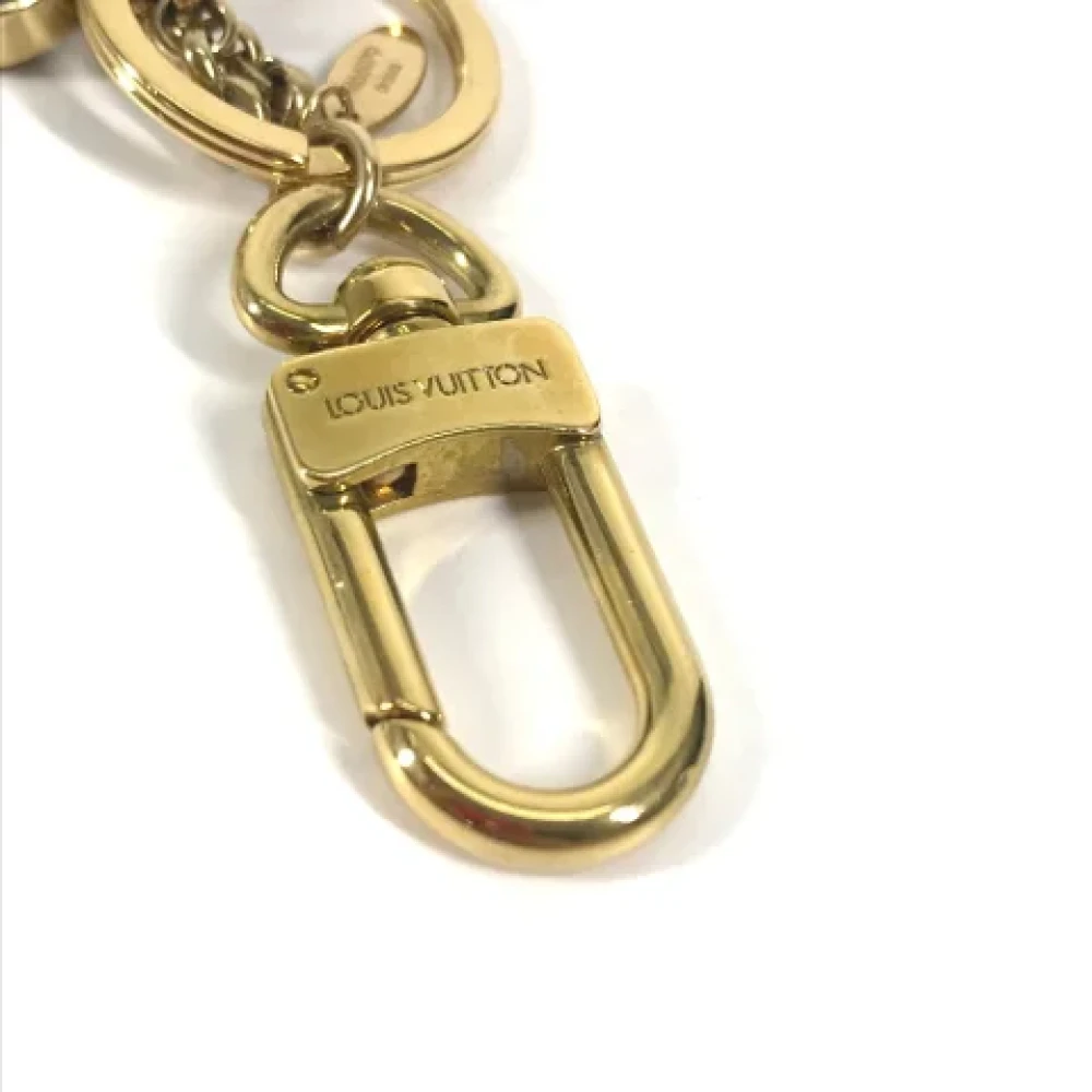 Louis Vuitton Vintage Pre-owned Fabric key-holders Black Dames
