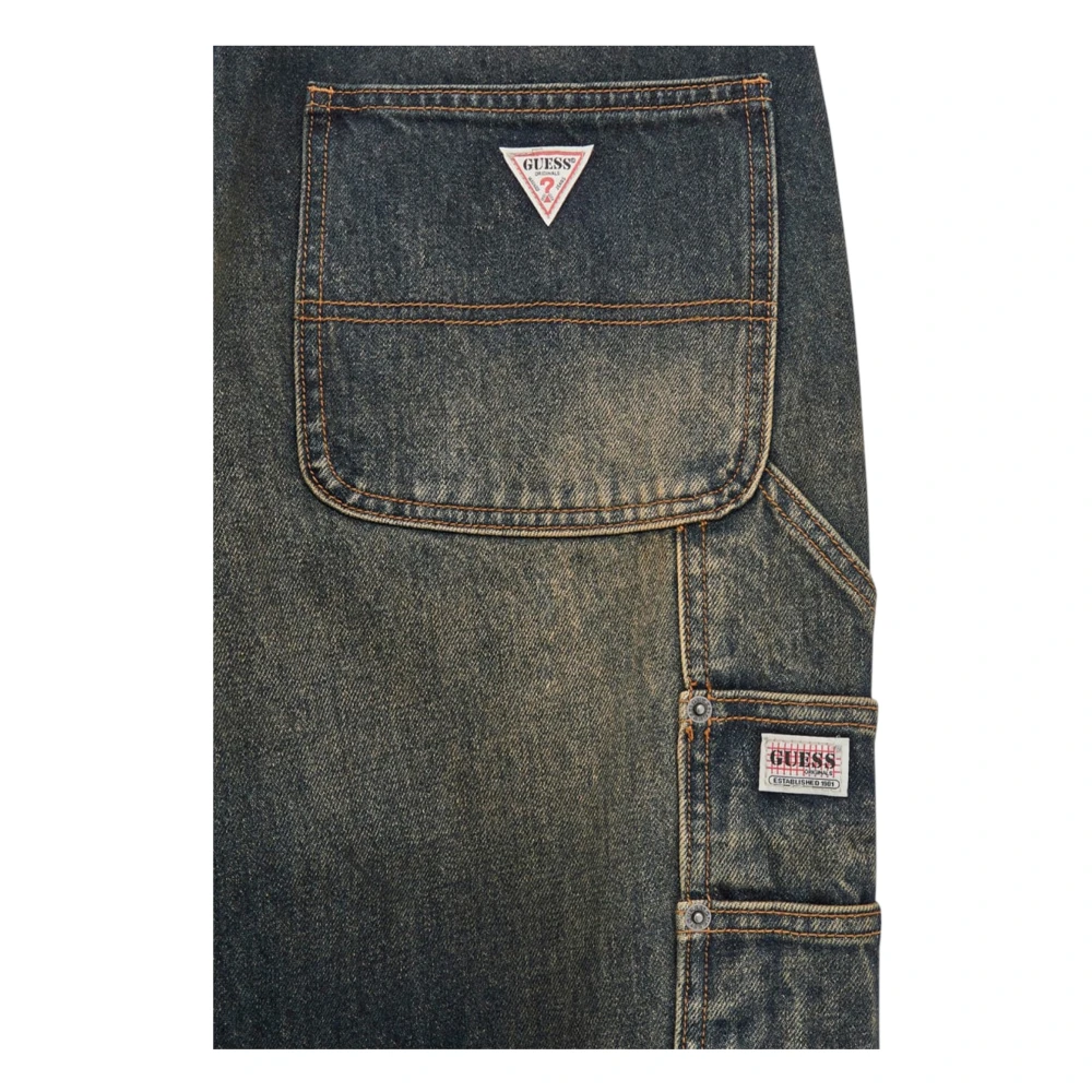Guess Biologisch Katoen Carpenter Jeans Blue Heren