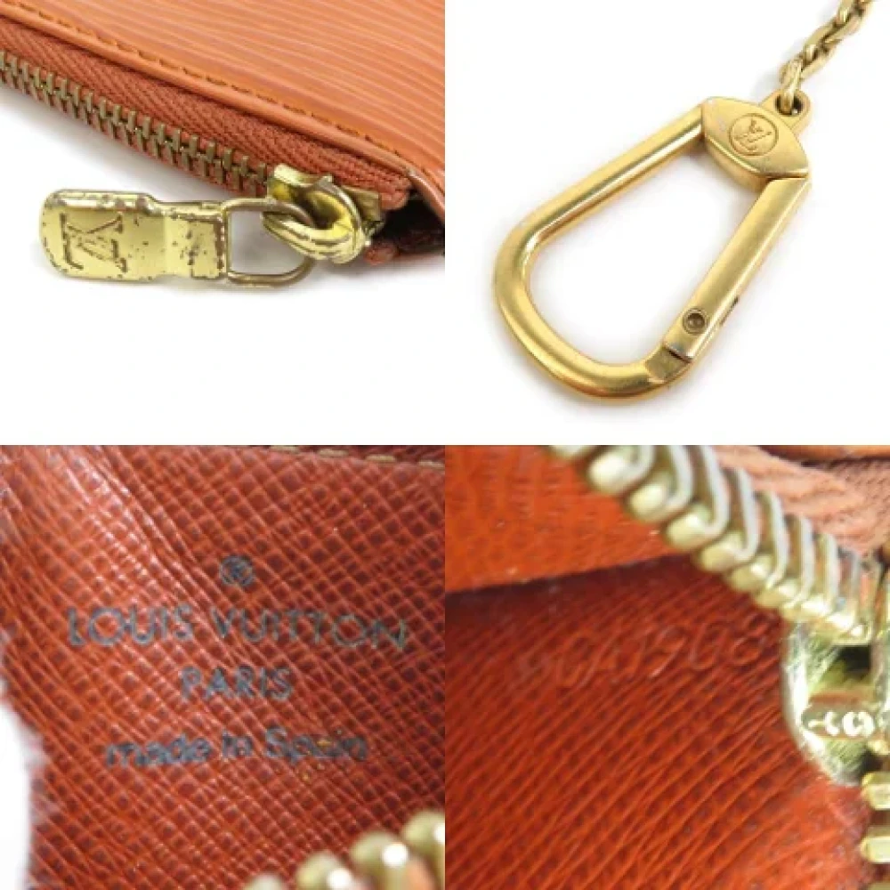 Louis Vuitton Vintage Pre-owned Leather key-holders Brown Dames