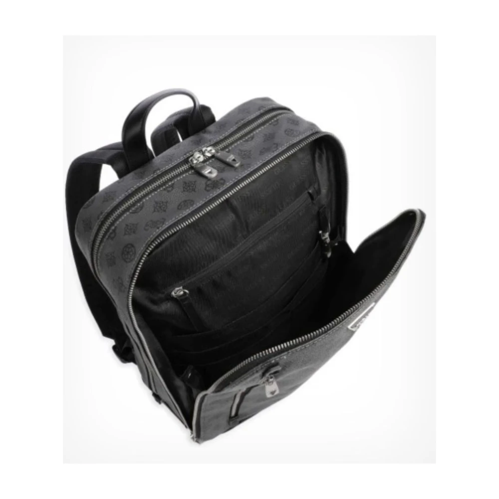 Guess Heren Logo Rugzak Gray Heren