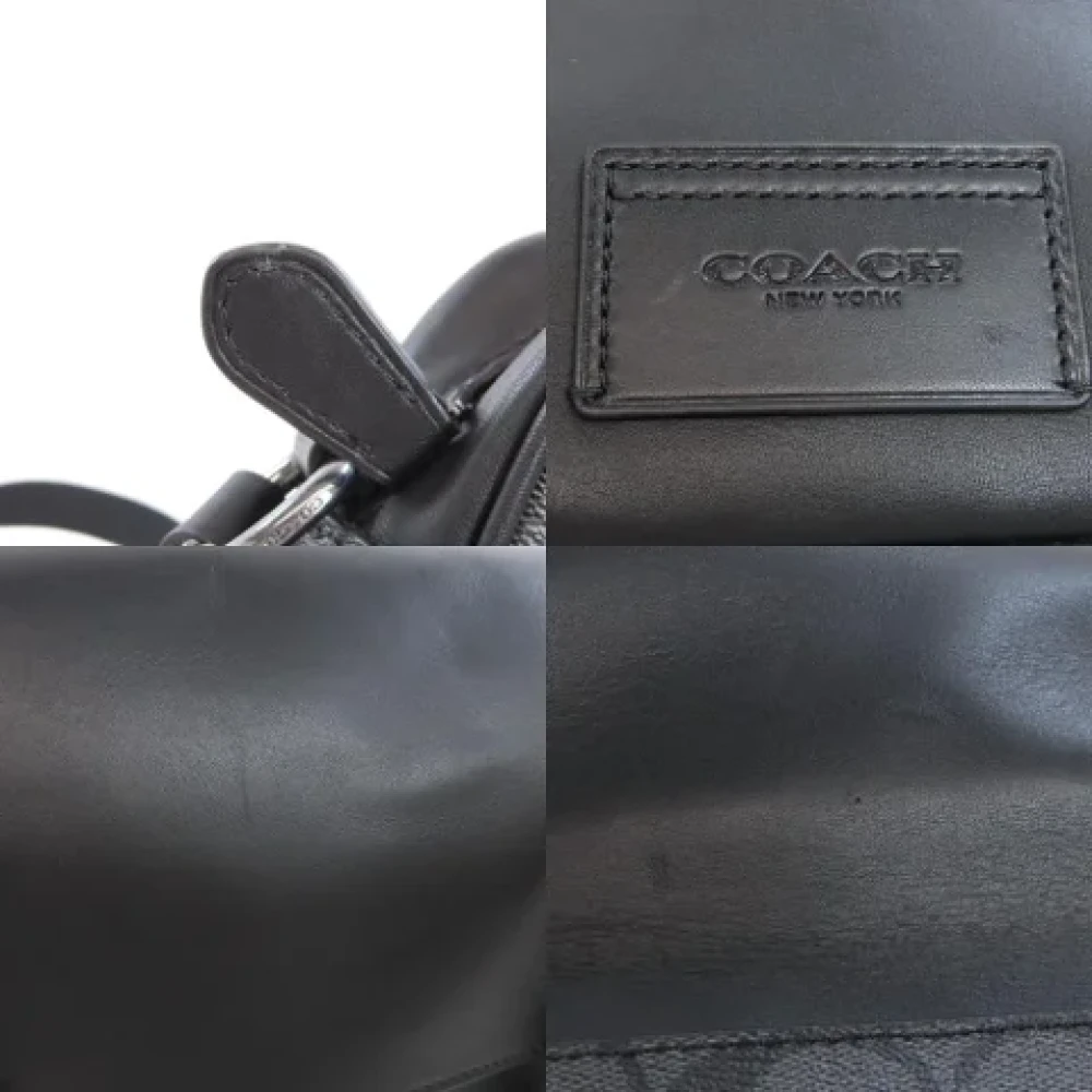 Coach Pre-owned Plastic shoulder-bags Black Dames