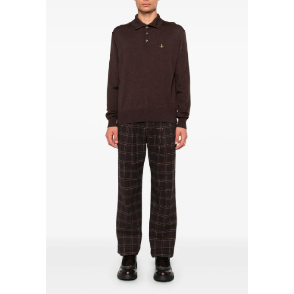 Vivienne Westwood Bruine Coltrui Sweater Brown Heren