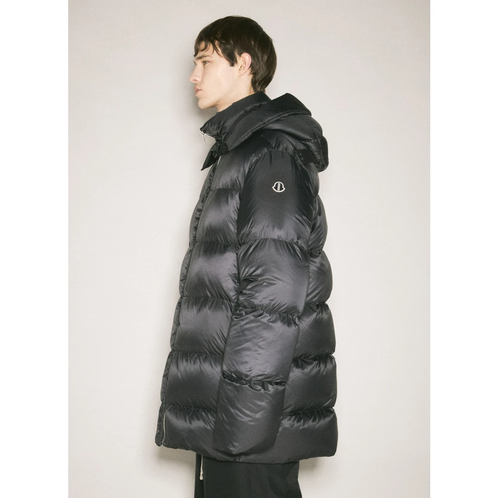 Moncler Gewatteerde Cyclopic Hoodiejas Black Heren