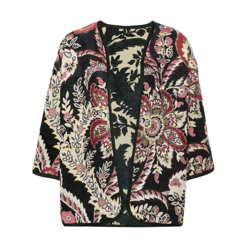 ETRO Jacquard Patroon Jas Multicolor Dames