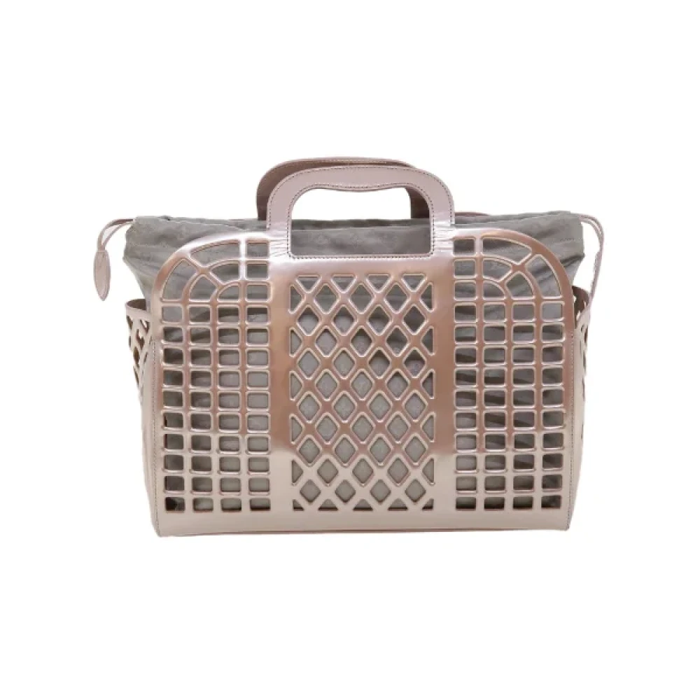 Louis Vuitton Vintage Pre-owned Leather handbags Purple Dames