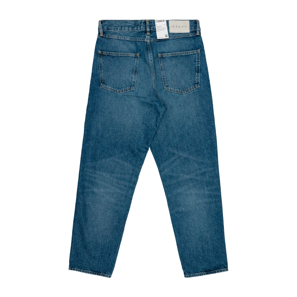 Edwin Arctic Blue Katoenen Tapered Leg Jeans Blue Heren