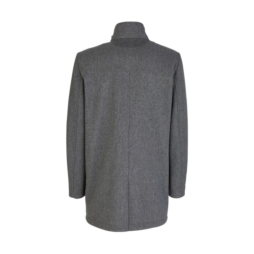 Geox Ademende Polyesterjas Monreale Stijl Black Heren