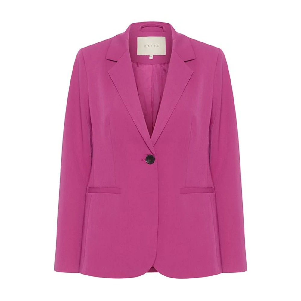 Kaffe Festival Fuchsia Blazer Jas Pink Dames