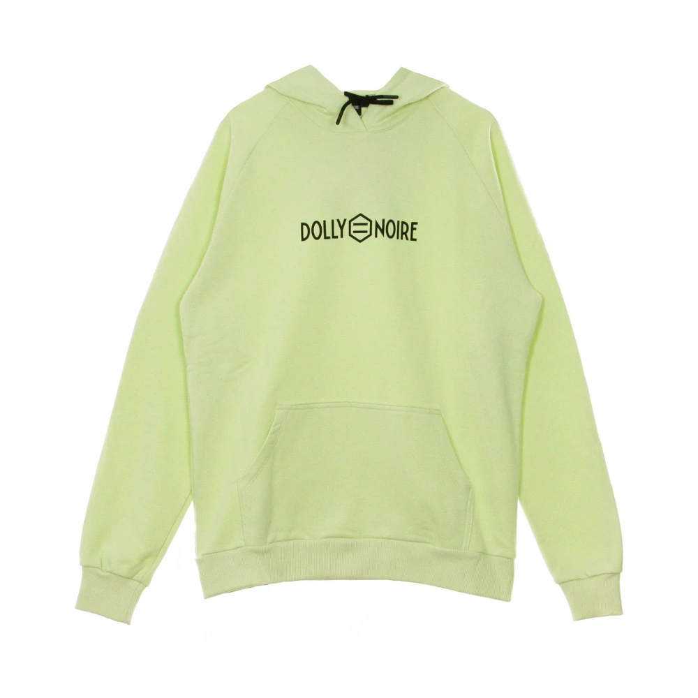 Dolly Noire Logo Hoodie Mint Lichtgewicht Hoodie Green Heren
