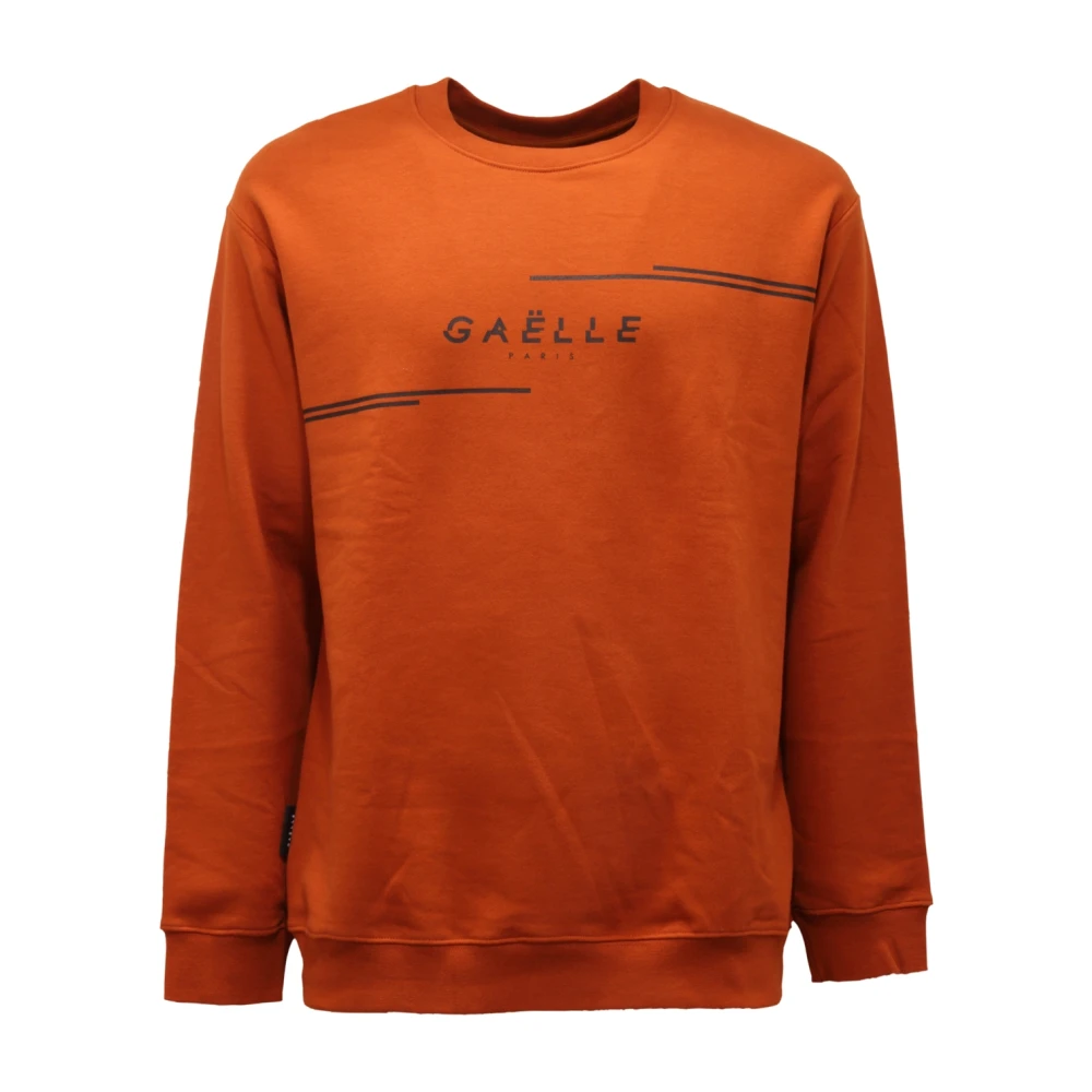 Gaëlle Paris Men's Brown Sweatshirts, 2XL, Felpa Sweatshirt Gbu01198