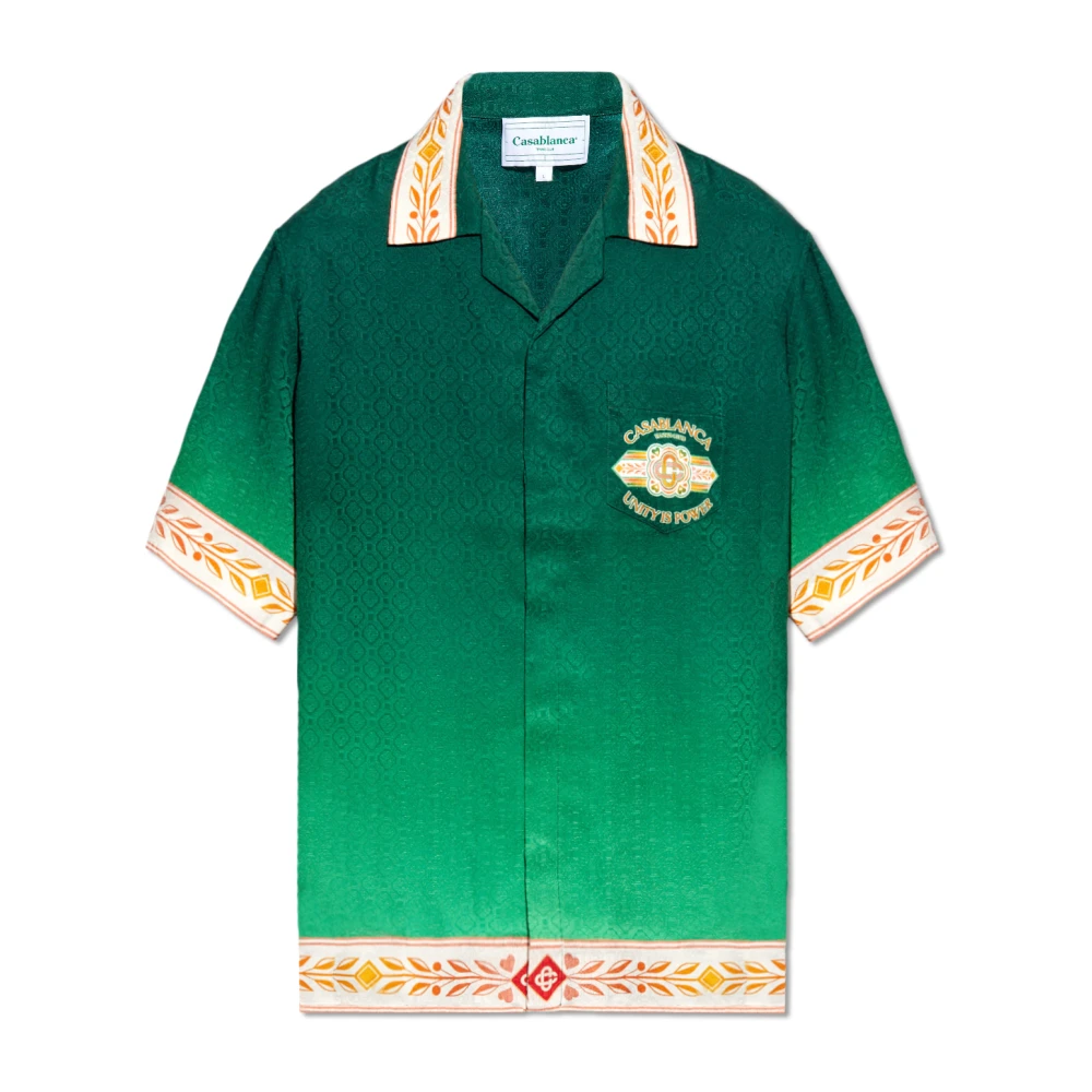 Casablanca Klassieke Overhemden Green Heren