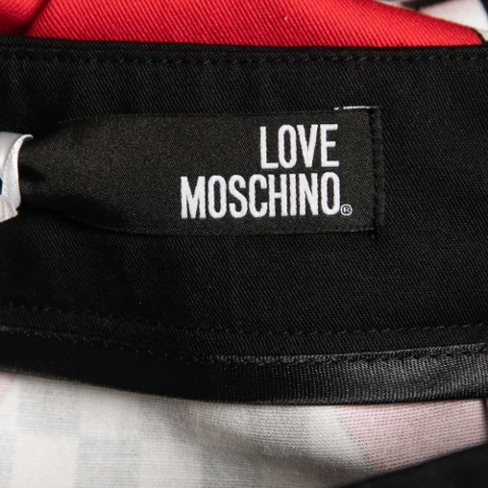 Moschino Pre-Owned Pre-owned Cotton bottoms Black Dames