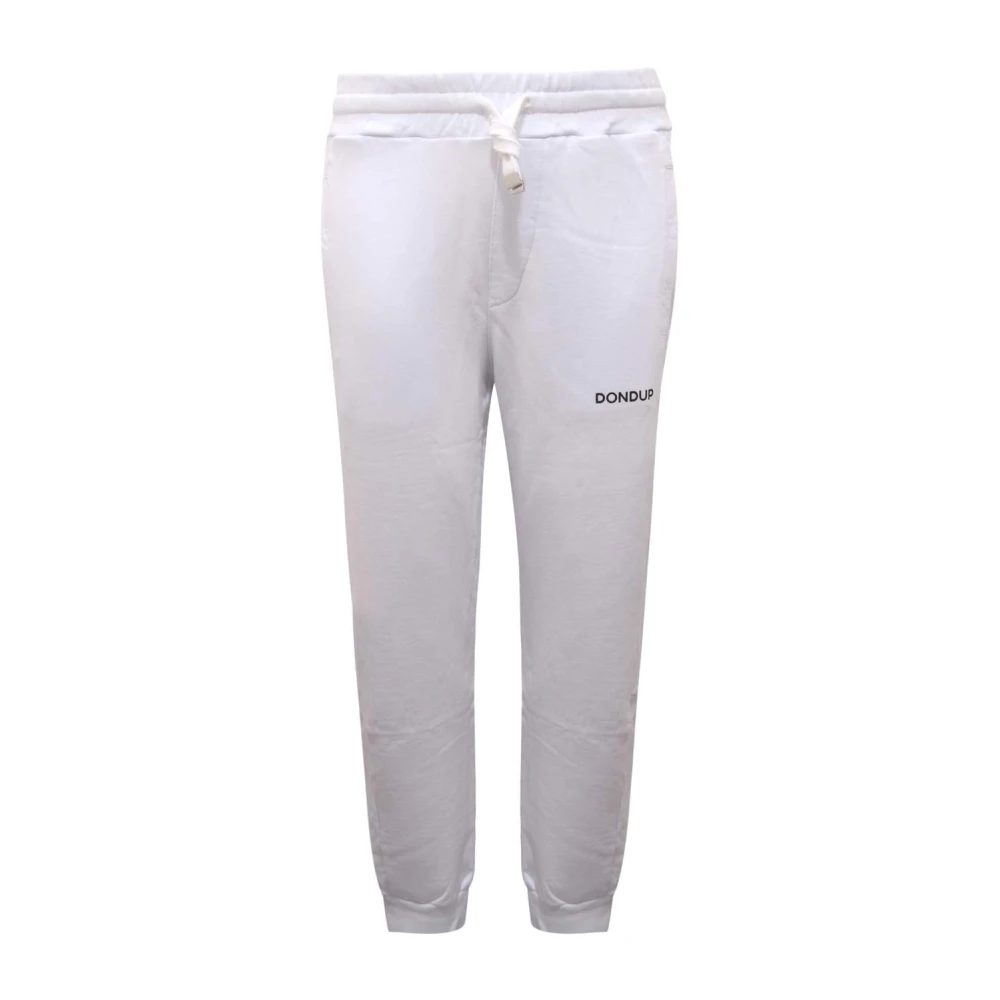 Dondup - Pantalones De Chándal Hechos En Italia - Trousers - Hombre - Blanco - S