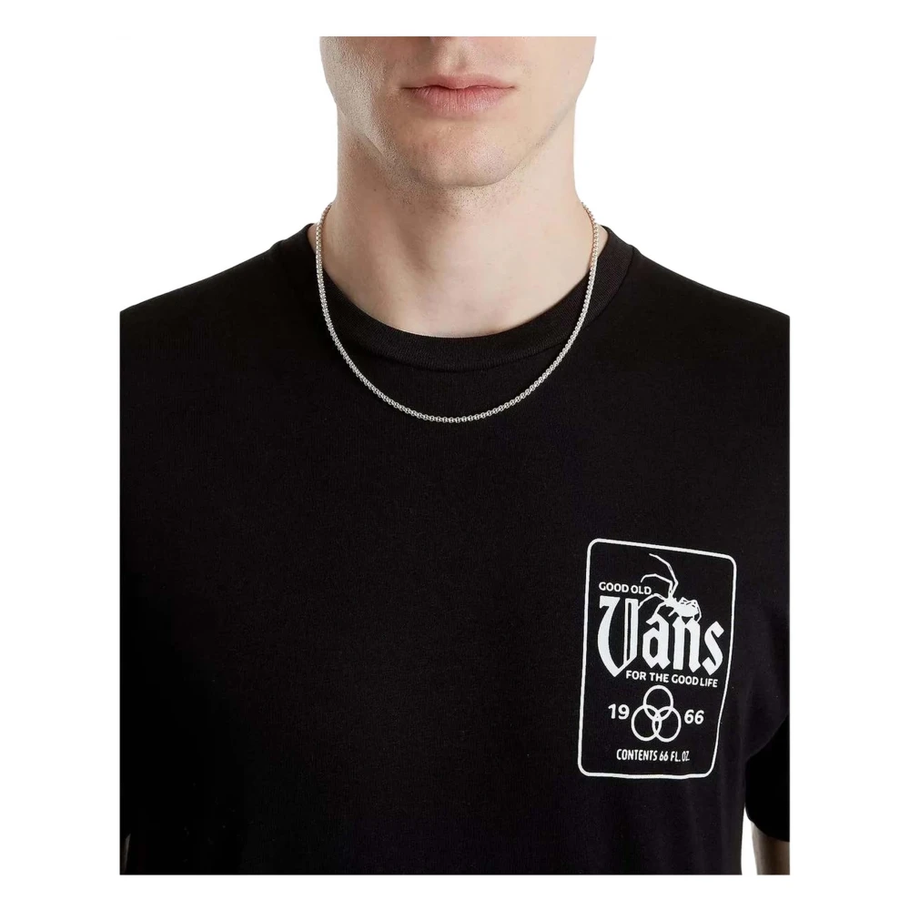 Vans Bucket List T-shirt Black Heren