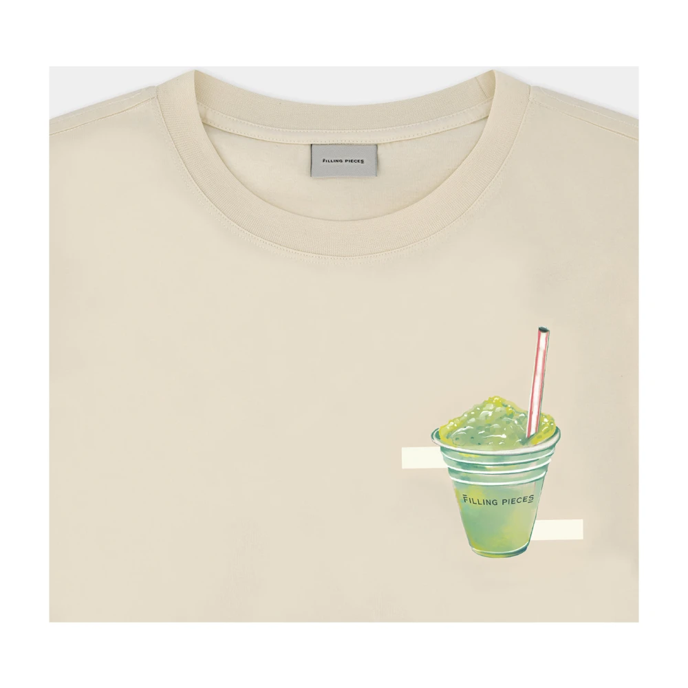 Filling Pieces T-shirt Ice Vendor Antique White Heren