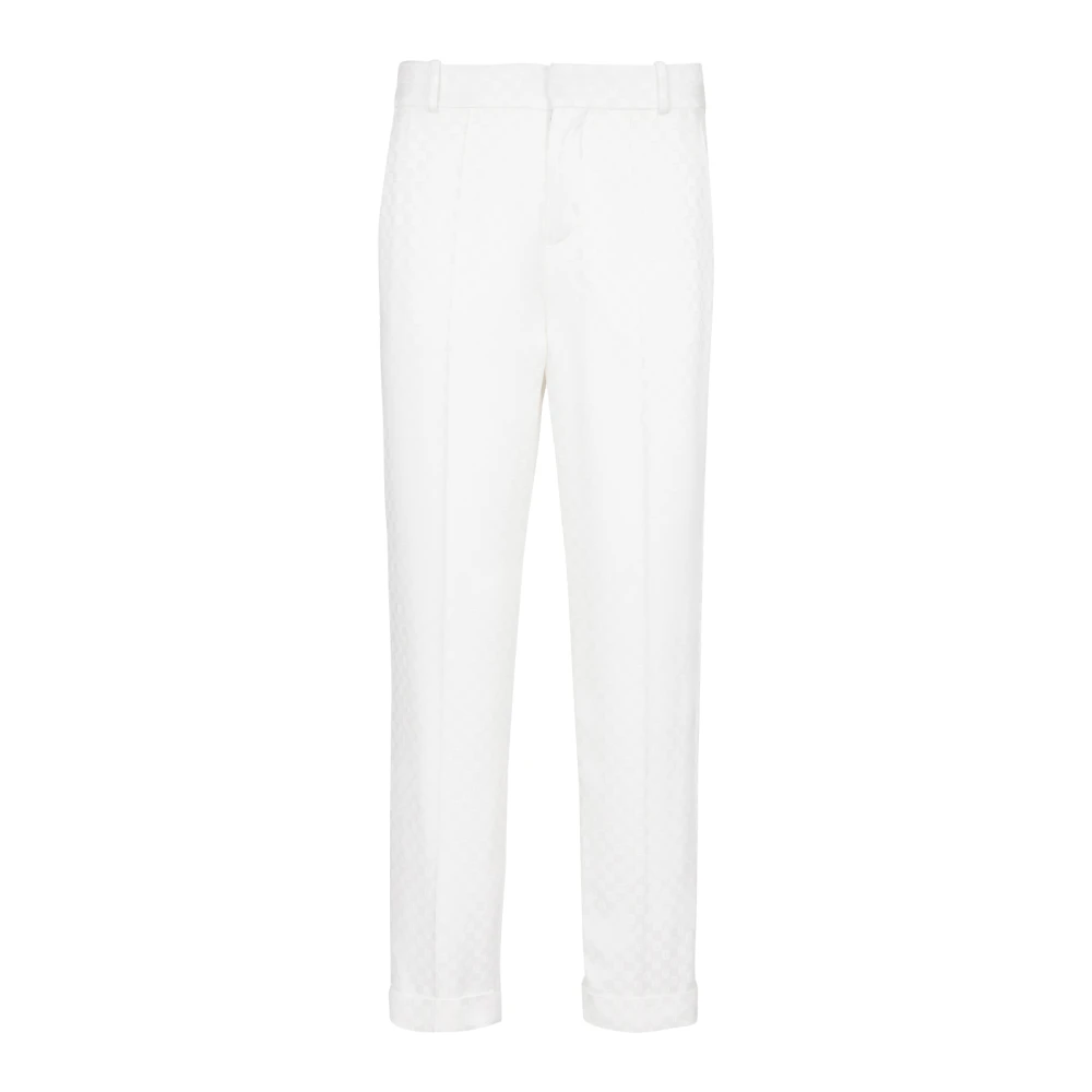 Trousers > Straight Trousers - - Balmain - Modalova