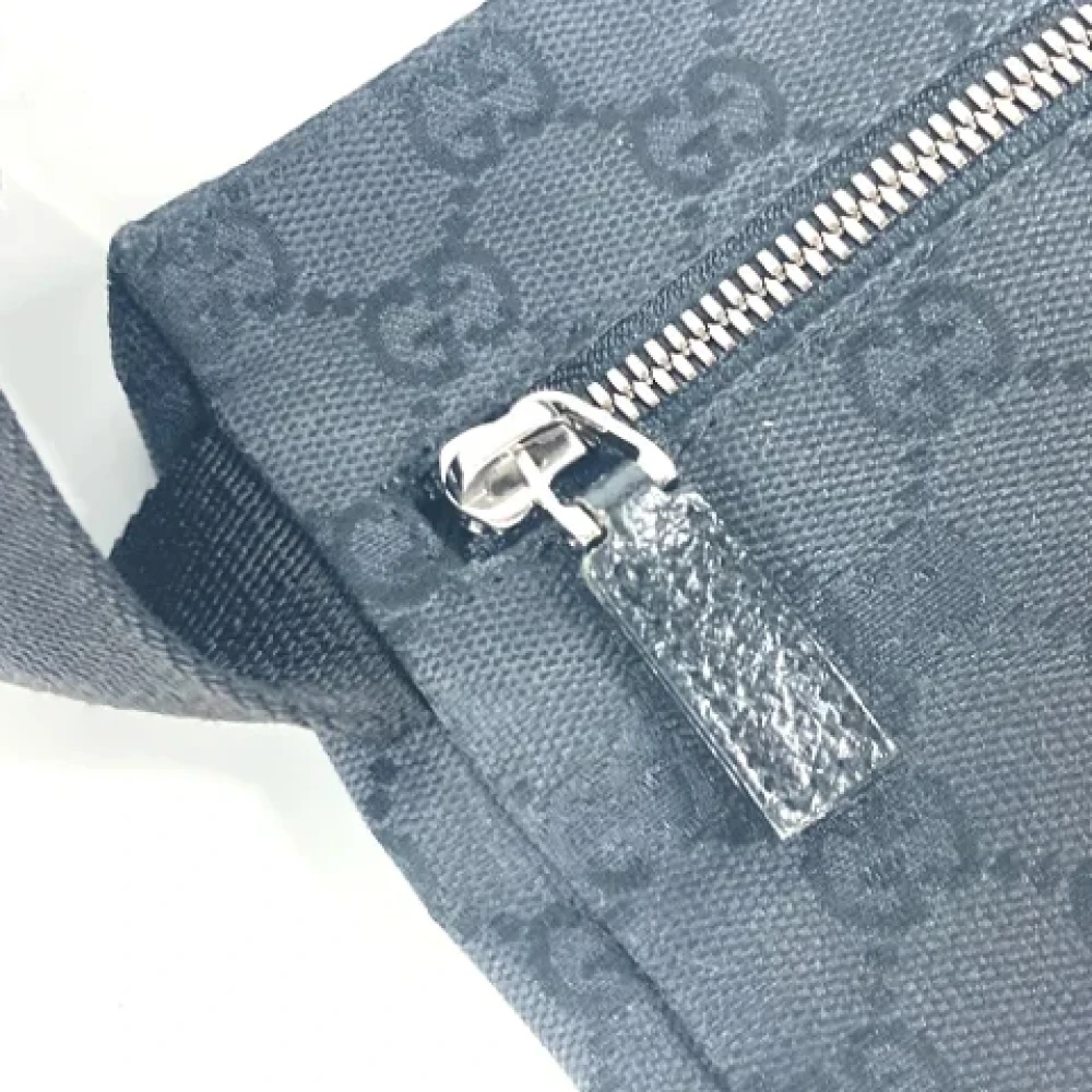 Gucci Vintage Pre-owned Fabric gucci-bags Black Dames