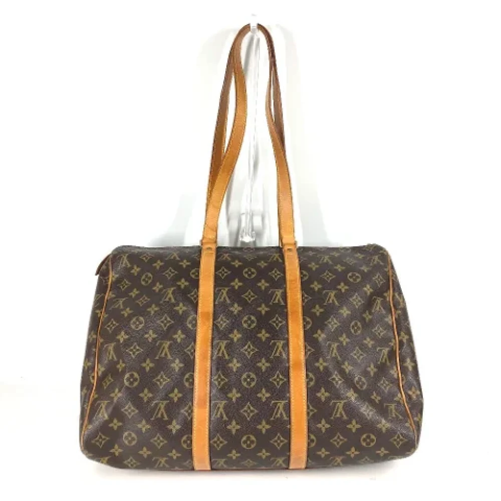 Louis Vuitton Vintage Pre-owned Cotton louis-vuitton-bags Brown Dames