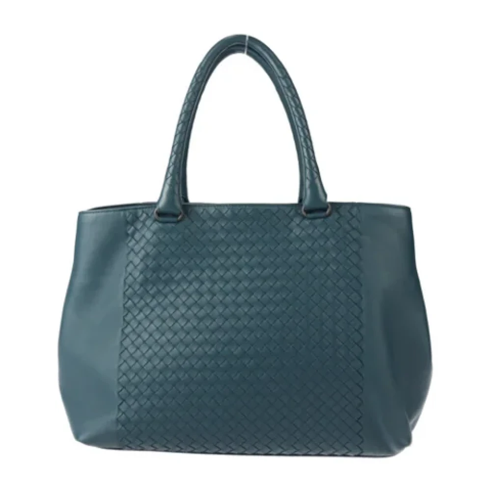 Bottega Veneta Vintage Pre-owned Fur totes Blue Dames