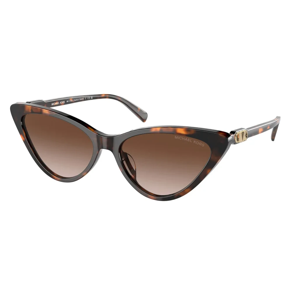 Michael Kors Women's Brown Tortoiseshell Sunglasses Harbour Island