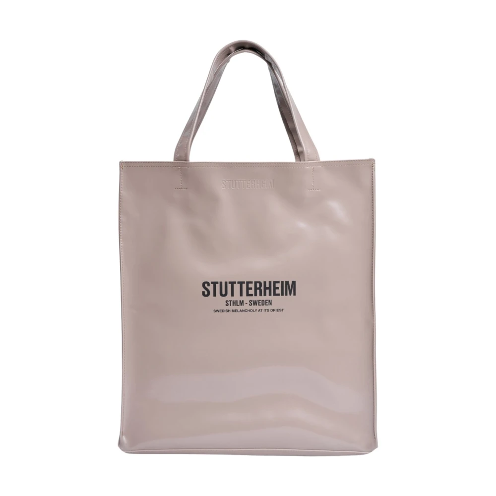 Stutterheim Waterdichte Opal Tote Tas Beige Dames
