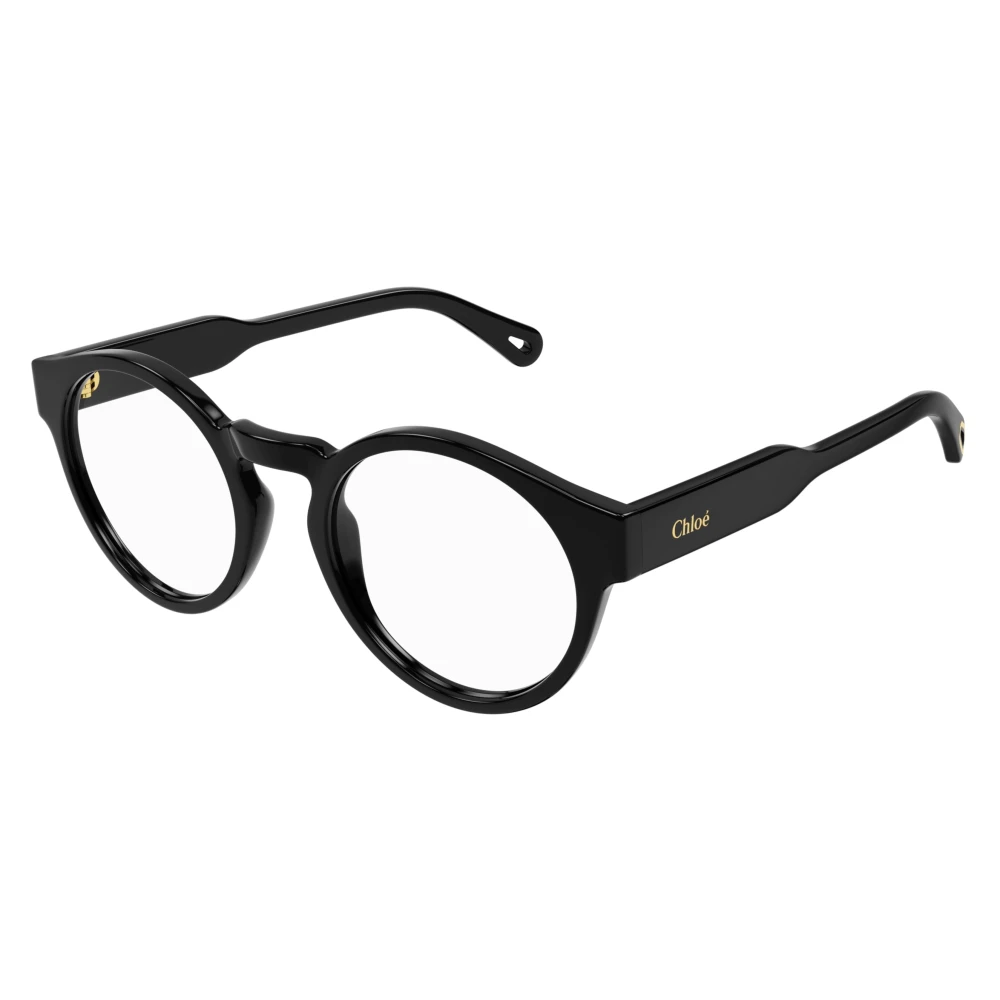 Chloé Black Round Eyeglasses - Unisex - Glasses - 51 Mm - Accessories