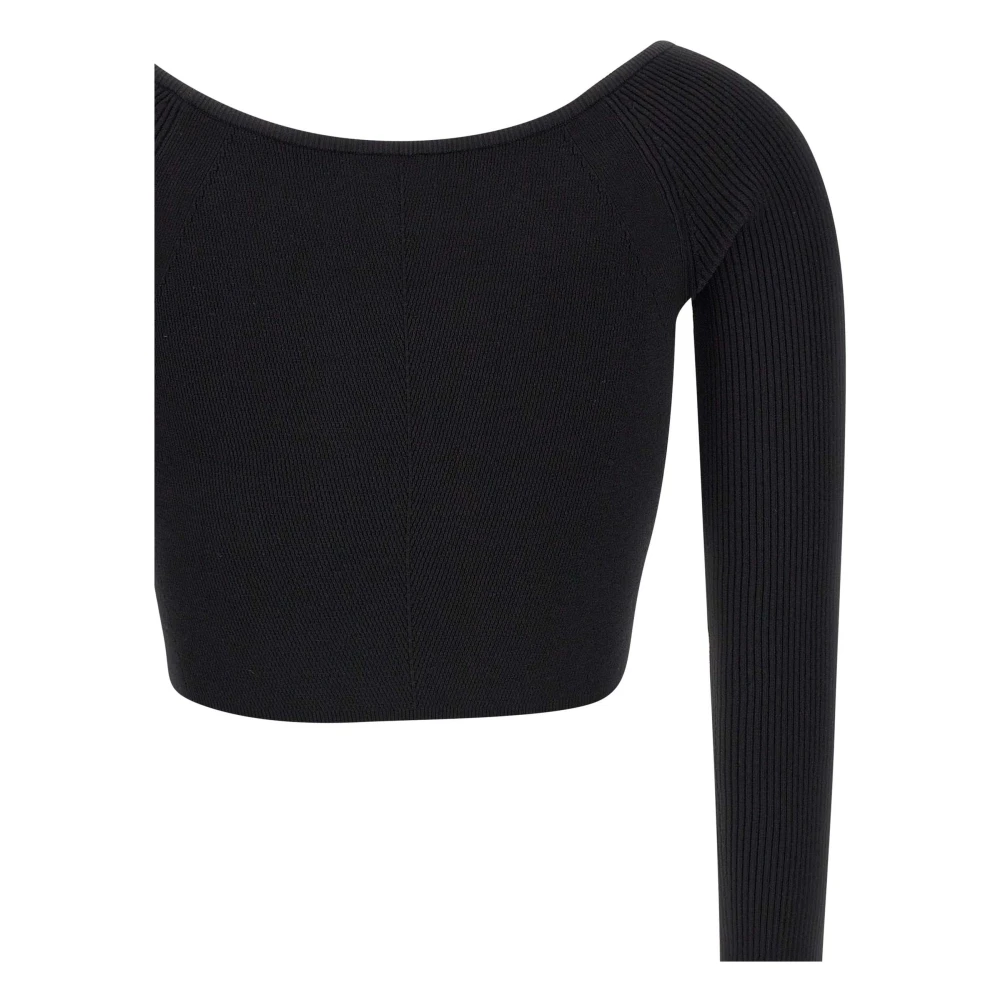 Diesel Zwarte Top Black Dames