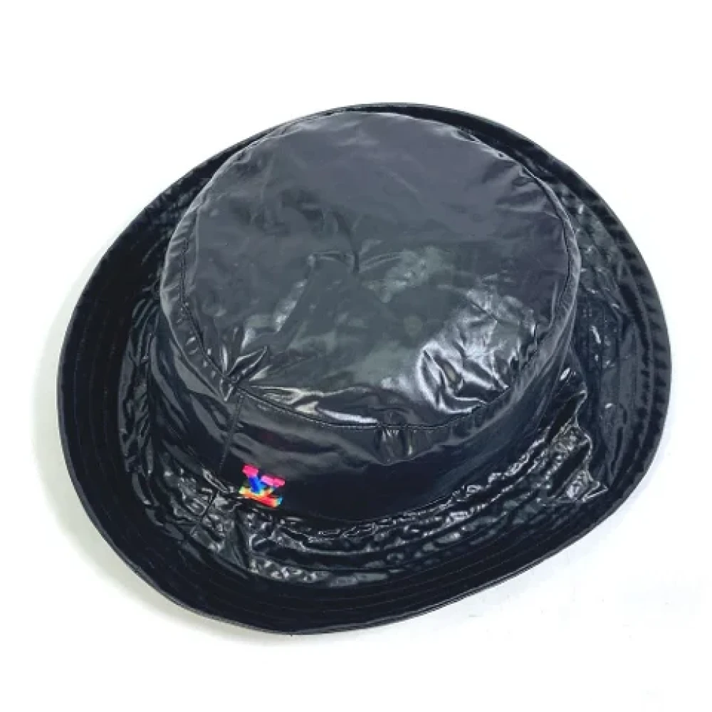 Louis Vuitton Vintage Pre-owned Fabric hats Black Dames