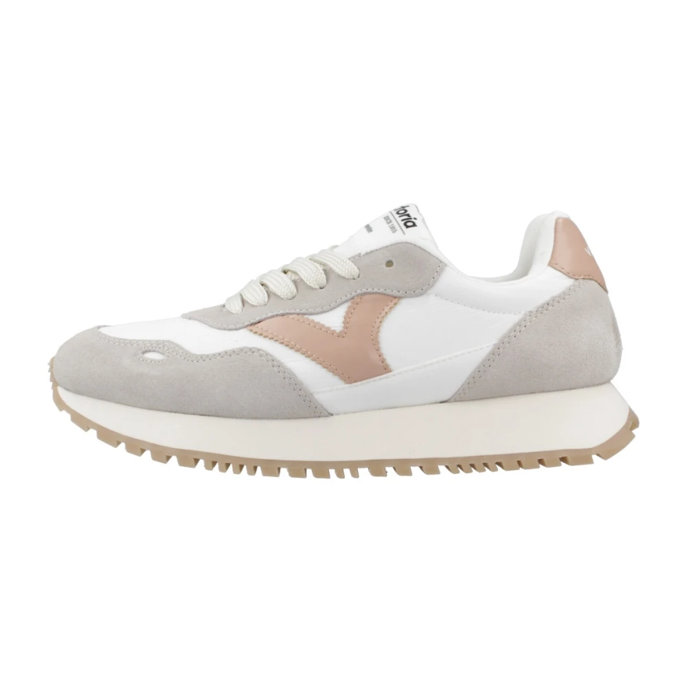 Victoria Nylon en Suède Sneakers Dames Schoenen Veelkleurig Multicolor