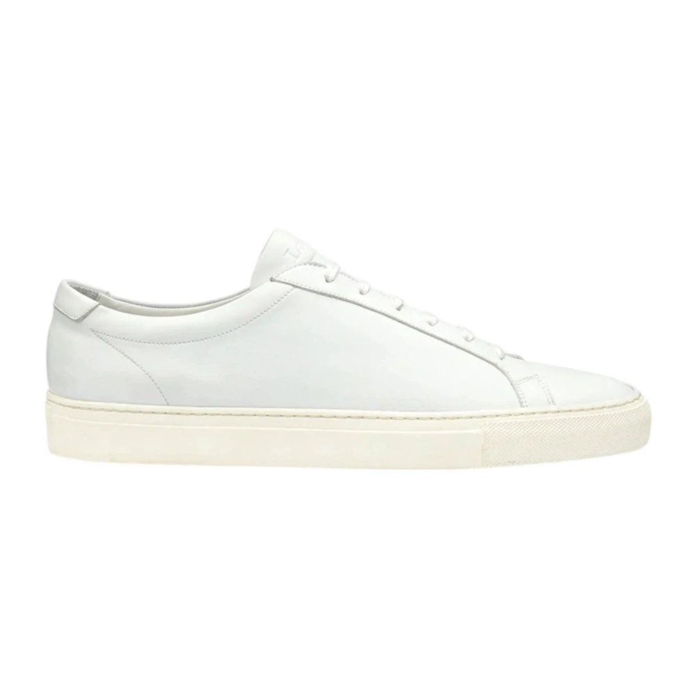 Loake Witte Kalfsleren Sneakers Heren Schoenen