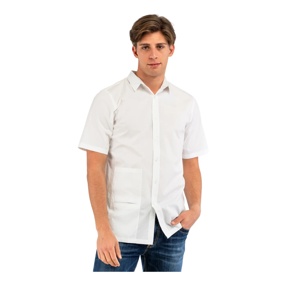 Shirts > Short Sleeve Shirts - - Bikkembergs - Modalova