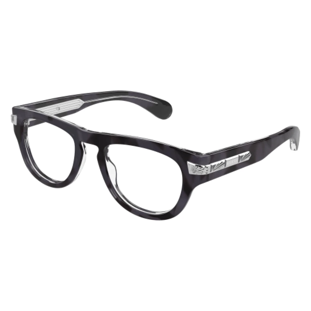 Gucci Retro Grijze Optische Bril Gray Unisex