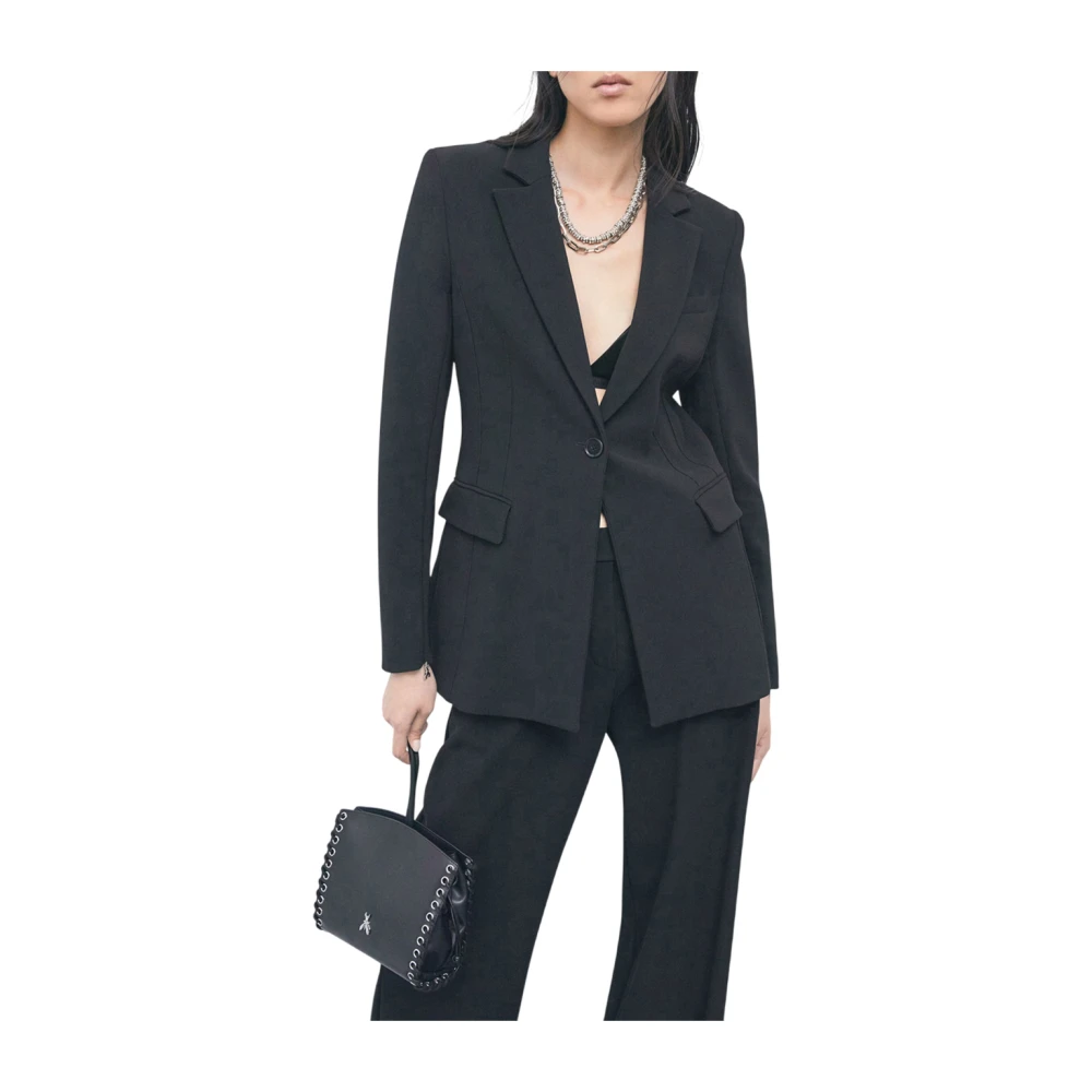 Patrizia Pepe Donna Nero Giacche, S, New,